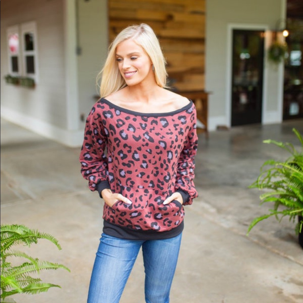 Fierce Love off-shoulder Top